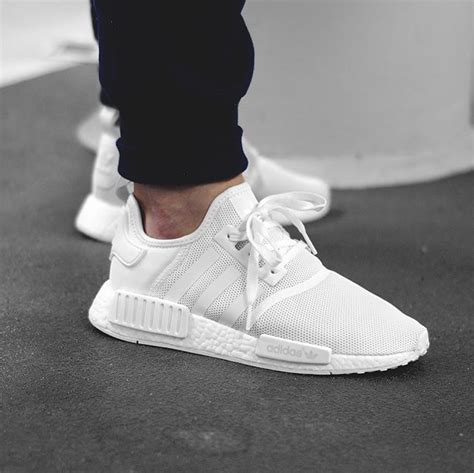 white shoes nmd